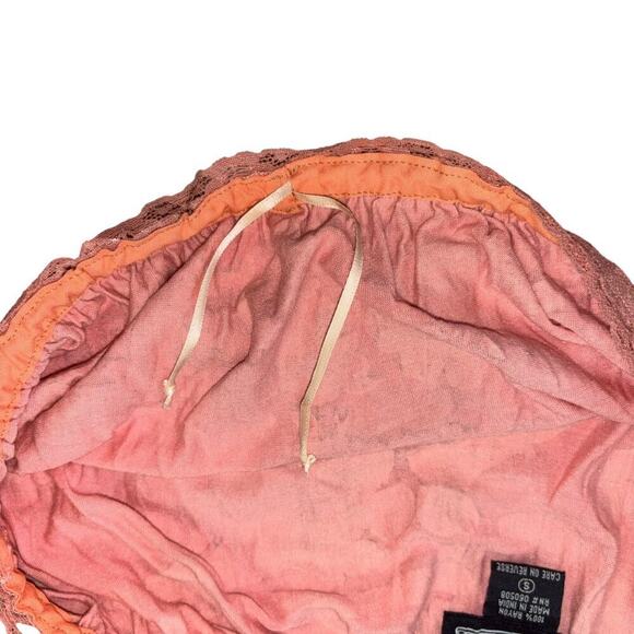 Angie Y2K Patchwork PInk Floral Circle Skirt Women’s Sz S Hippie Boho Casual - Picture 4 of 8